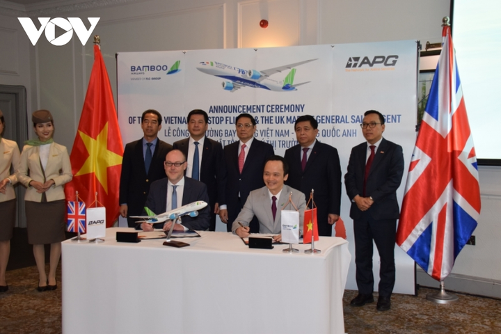 Thủ tướng dự lễ công bố đường bay thẳng Việt Nam - Anh - 3
