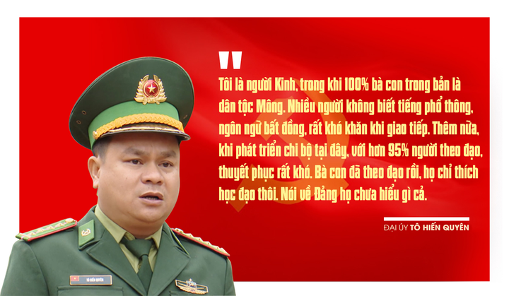 Đại uý Biên phòng cắm bản, lập chi bộ trên bản nghèo nơi cực Tây Tổ quốc - 3