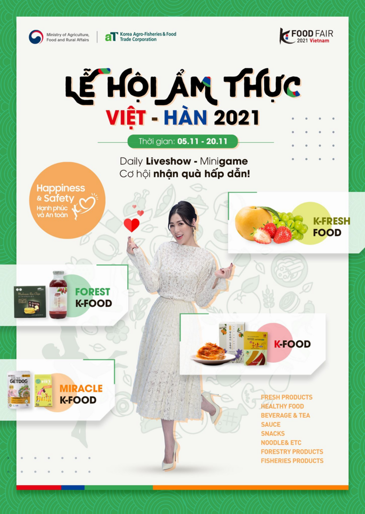 Trải nghiệm các sản phẩm nông nghiệp khác nhau của Hàn Quốc tại Hội chợ K-food - 1