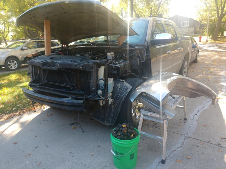 Lâu không chạy, khổ chủ tá hỏa phát hiện cả xe bị lấp đầy bởi 147kg quả óc chó - 6