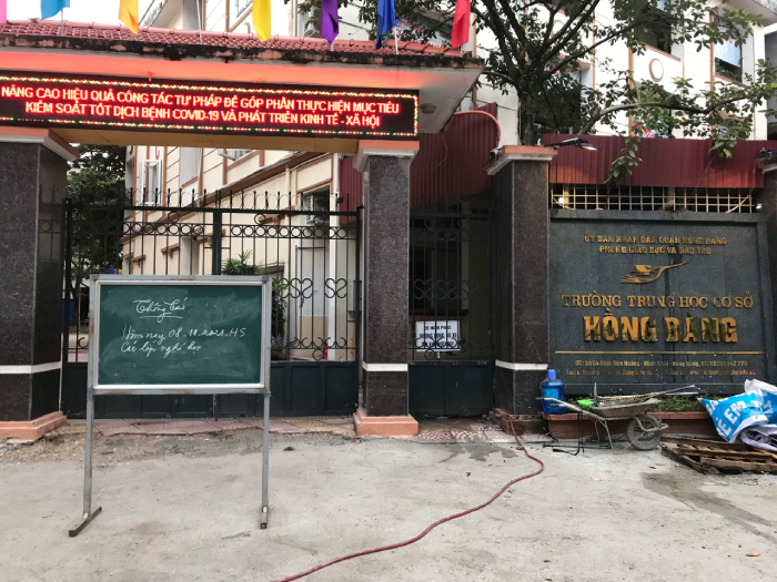 Xuất hiện F0, các trường ở Hải Phòng cho học sinh tạm dừng học tập trung - 1