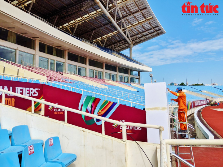 Sân Mỹ Đình sẵn sàng cho trận đấu tuyển Việt Nam đấu Nhật Bản - 10