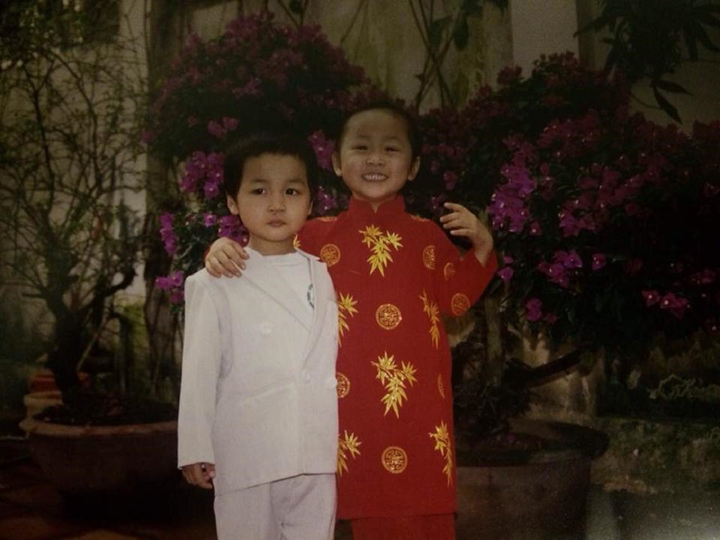 Thanh Lam khoe ảnh thời trẻ bên ba con - 4