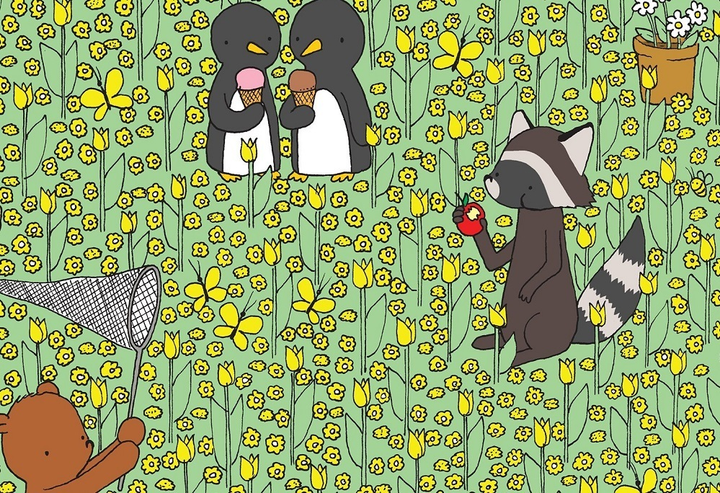 Phải cực tinh mắt mới tìm thấy chú ong trong tranh - 1