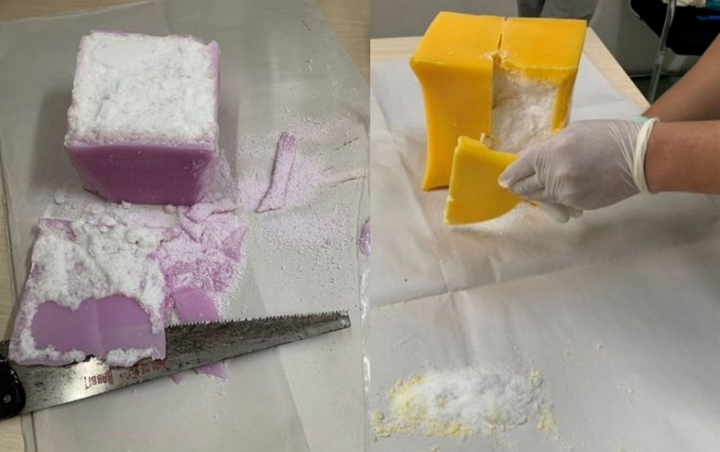 TP.HCM: Phát hiện 5kg ma túy giấu trong khối sáp thơm gửi sang Australia - 1
