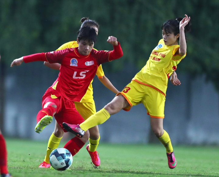 Giải bóng đá nữ VĐQG 2021: TP.HCM, Hà Nội giành chiến thắng ngày khai mạc - 4