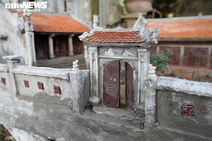 Ảnh: Chàng trai gìn giữ kiến trúc xưa trong mô hình tiểu cảnh - 5