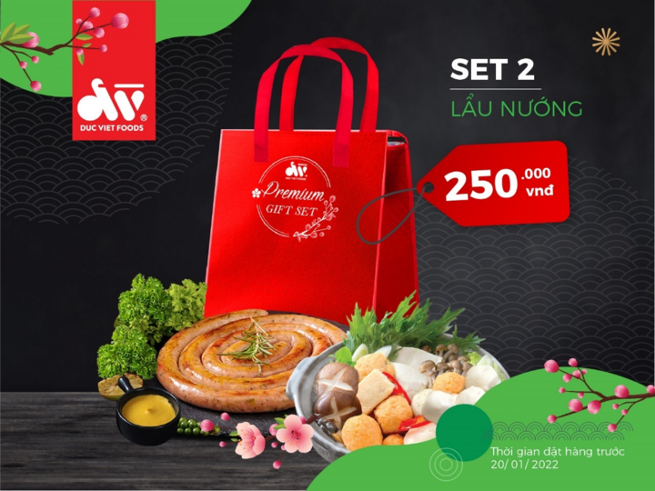 Mách bạn Set quà Tết Đức Việt - Lựa chọn hợp lý năm COVID - 3