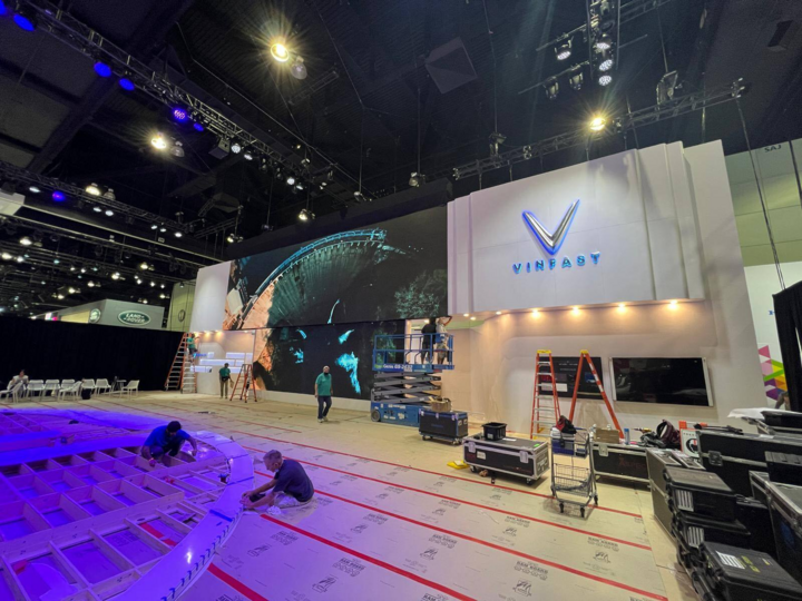 Ảnh: VinFast VF e35 và VF e36 được đưa vào triển lãm Los Angeles Auto Show - 5