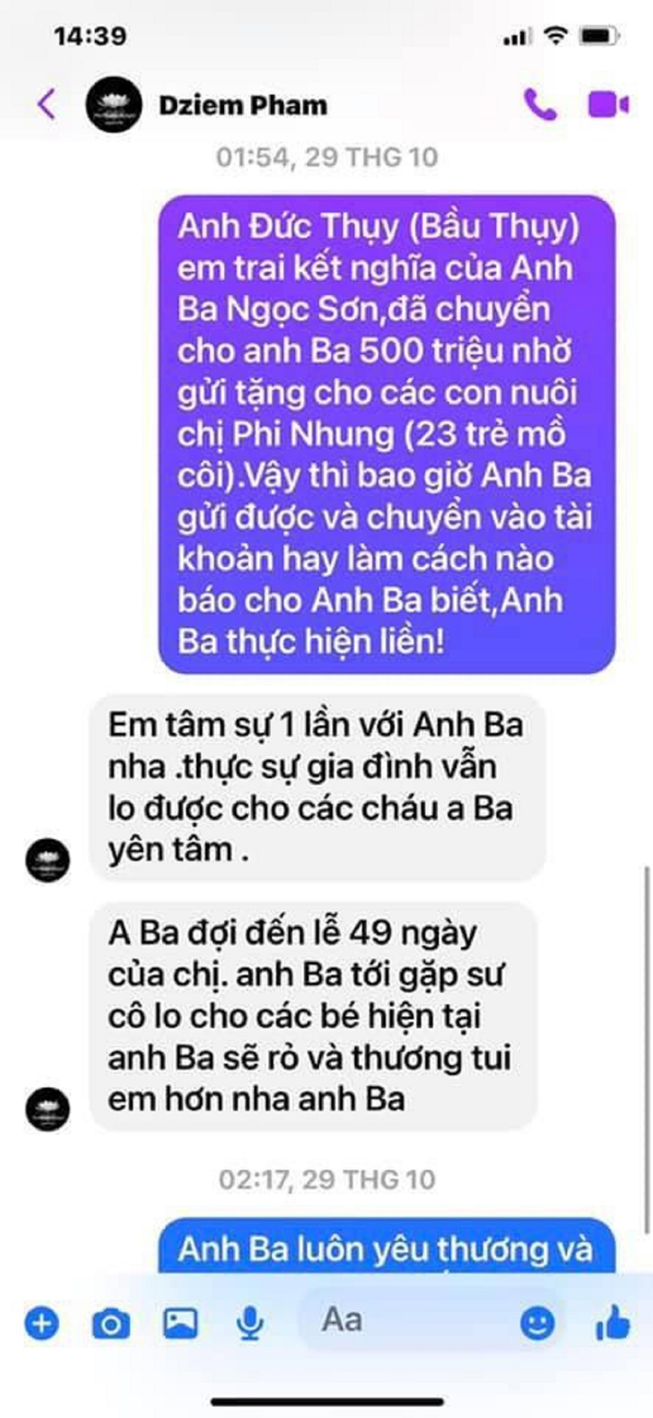 Bị nói 'làm màu' khi trao nửa tỷ đồng cho con nuôi Phi Nhung, Ngọc Sơn trần tình - 2