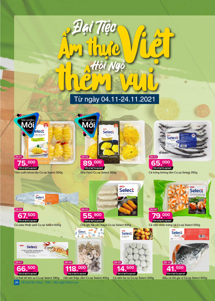 Tưng bừng 'Đại tiệc Ẩm thực Việt' với giá 'sale' mạnh tại Co.opmart và Co.opXtra - 2