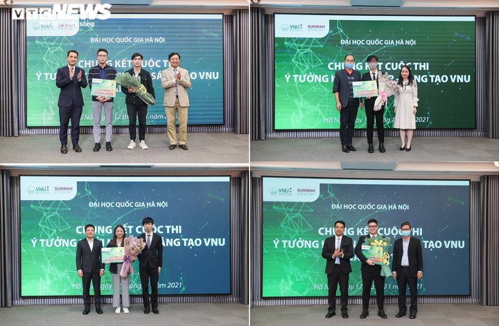 Ảnh: Chung kết cuộc thi 'Ý tưởng khởi nghiệp – sáng tạo VNU năm 2021' - 8
