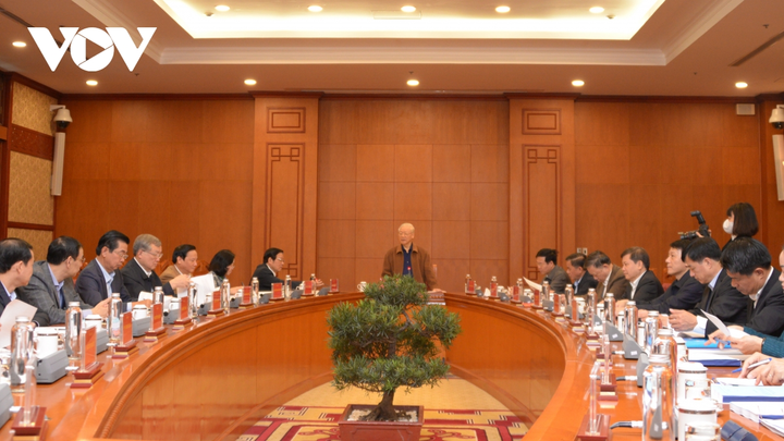 Tổng Bí thư chủ trì cuộc họp BCĐ T.Ư về phòng, chống tham nhũng, tiêu cực - 2