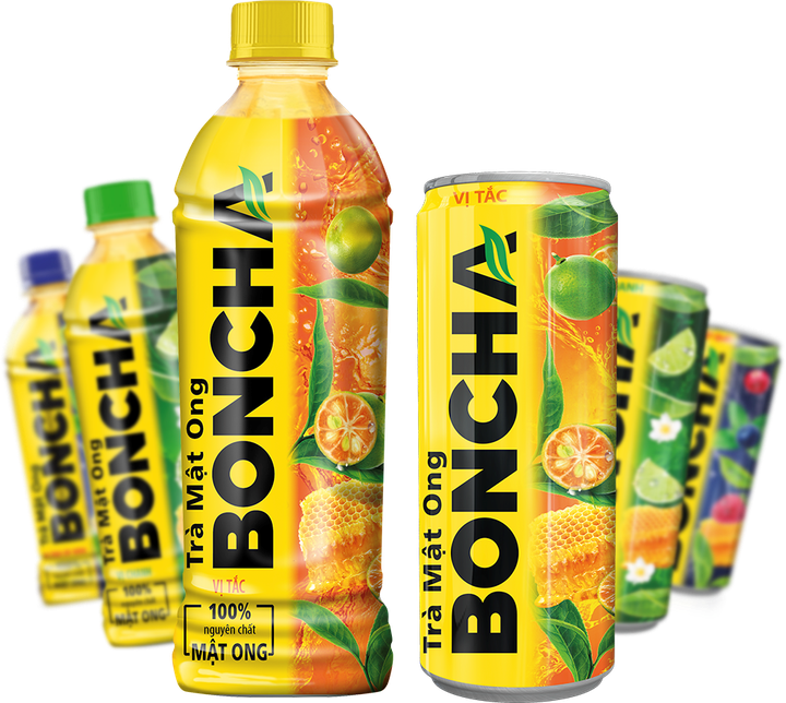 Trải nghiệm giải khát thời thượng với Trà mật ong Boncha lon sleek-can cao cấp - 3