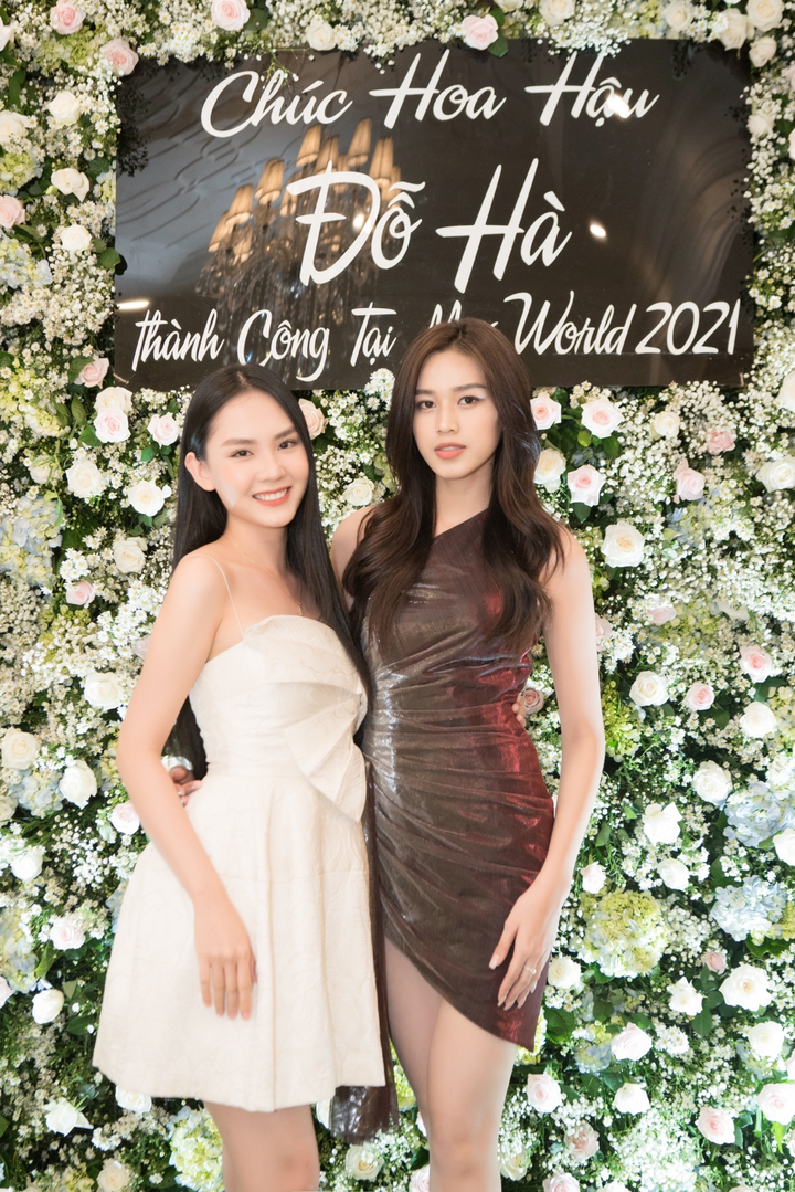 Ảnh: Dàn hoa hậu tụ họp chia tay Đỗ Thị Hà trước ngày đi thi Miss World - 9