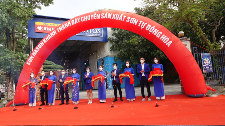 Nasun Group khánh thành dây chuyền sản xuất sơn tự động hoá công nghệ Châu Âu - 2