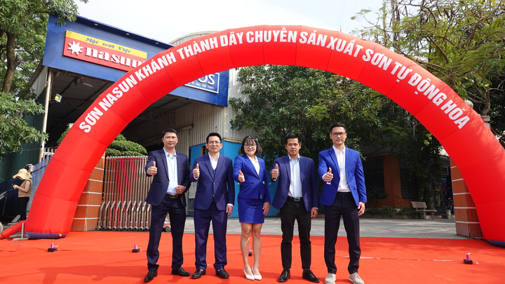 Nasun Group khánh thành dây chuyền sản xuất sơn tự động hoá công nghệ Châu Âu - 3