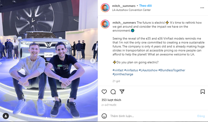 Dàn sao đình đám khen không ngớt bộ đôi VF e35, VF e36 của VinFast - 6