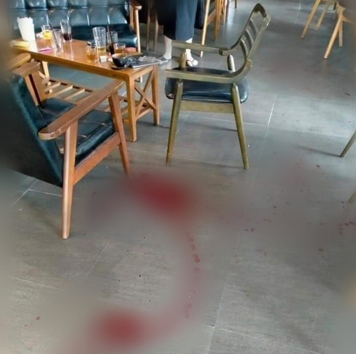 Khoảnh khắc kẻ lạ mặt bắn giám đốc công ty bất động sản tại quán cà phê - 4