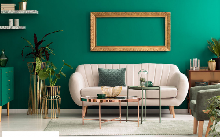 Dựa vào hướng nhà để chọn màu sơn phòng khách - 1