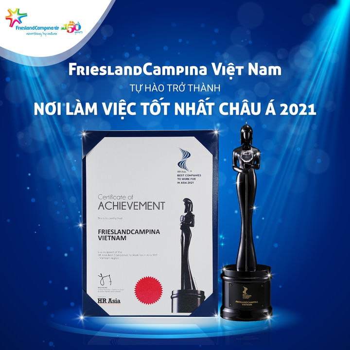 Frieslandcampina đạt nhiều giải thưởng uy tín trong năm 2021 - 4