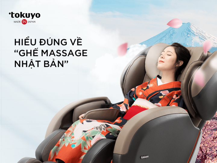 Hiểu đúng về 'Ghế massage Nhật Bản' - 1