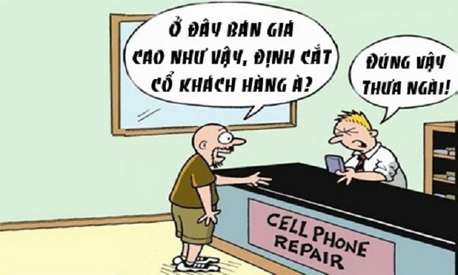 Ế hàng vì quá tôn trọng khách - 1