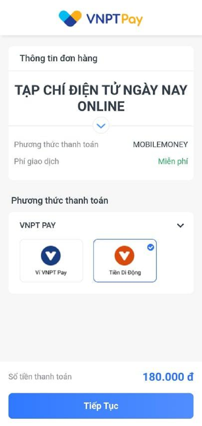 Tạp chí Ngày Nay triển khai thu phí đọc báo bằng Tiền Di Động - Mobile Money - 3