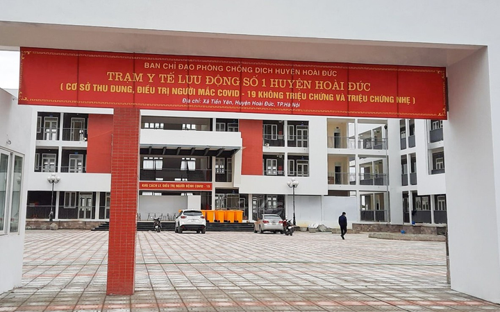 Trạm y tế lưu động điều trị F0 thể nhẹ ở Hà Nội có gì? - 9