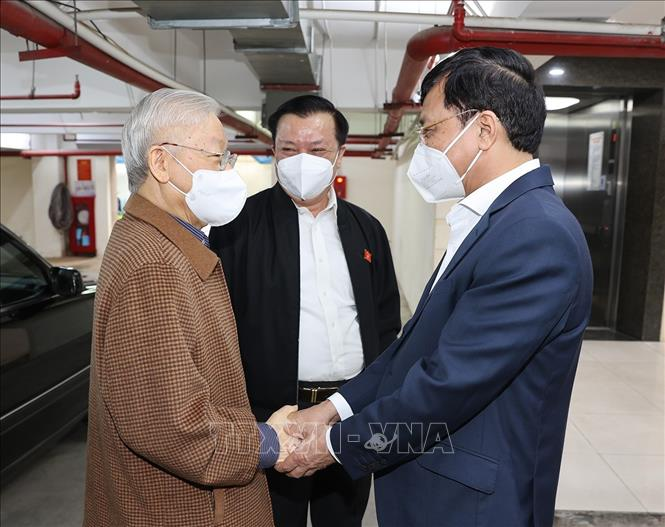 Tổng Bí thư Nguyễn Phú Trọng tiếp xúc cử tri Hà Nội - 5