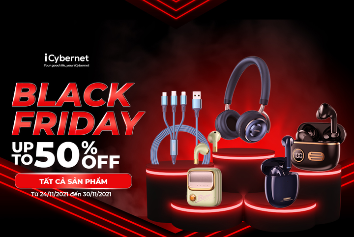 Black Friday - Đồ chơi công nghệ Remax giảm đến nửa giá tại iCybernet - 1