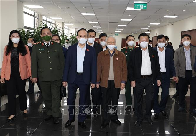 Tổng Bí thư Nguyễn Phú Trọng tiếp xúc cử tri Hà Nội - 2