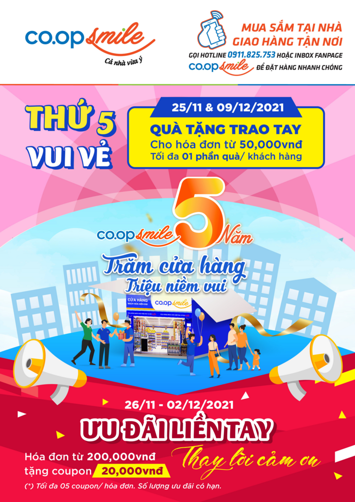 Co.opSmile 5 năm trăm cửa hàng – triệu niềm vui - 2