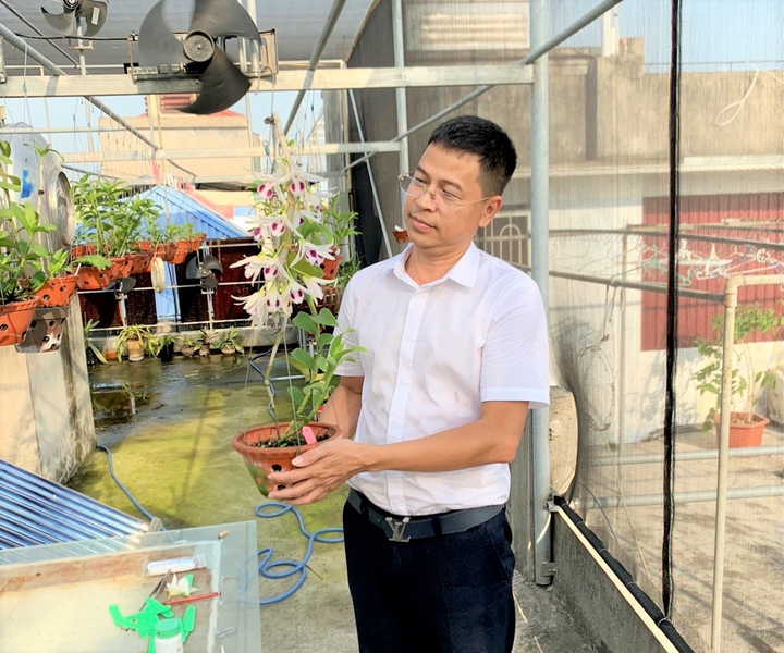 Ông chủ vườn lan Đăng Kiên và niềm tin vào ngành lan phát triển mạnh mẽ - 1