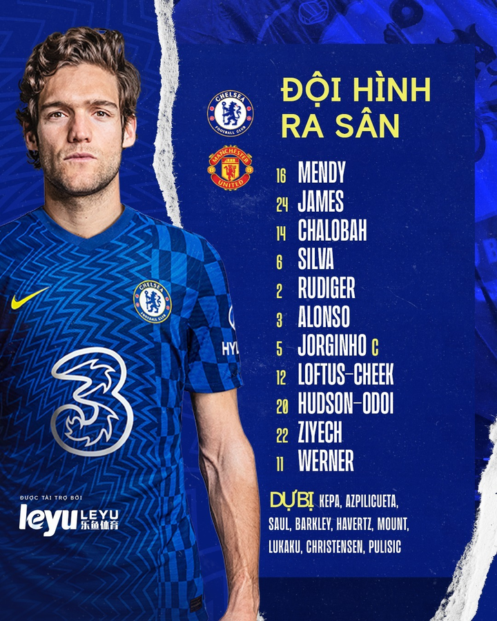 Trực tiếp bóng đá Chelsea 1-1 Man Utd: Jorginho chuộc lỗi - 8