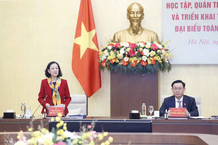 Đoàn kiểm tra của Bộ Chính trị làm việc với Đảng đoàn Quốc hội - 2