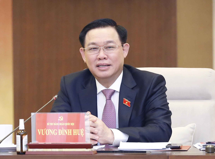 Đoàn kiểm tra của Bộ Chính trị làm việc với Đảng đoàn Quốc hội - 3