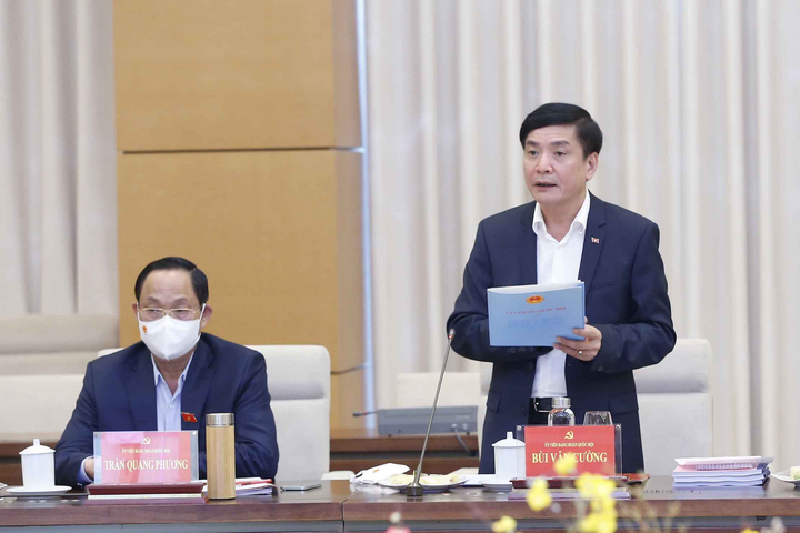 Đoàn kiểm tra của Bộ Chính trị làm việc với Đảng đoàn Quốc hội - 1