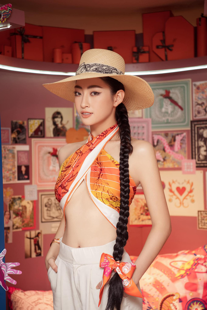 Hoa hậu IELTS 7.5 Lương Thuỳ Linh nhờ đâu thăng hạng trong giới chân dài? - 13