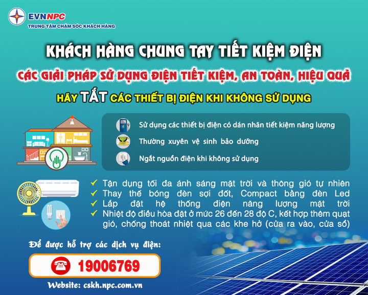 Tiêu thụ điện miền Bắc tăng kỷ lục, EVNNPC tiết giảm điện tự dùng tại công sở - 2