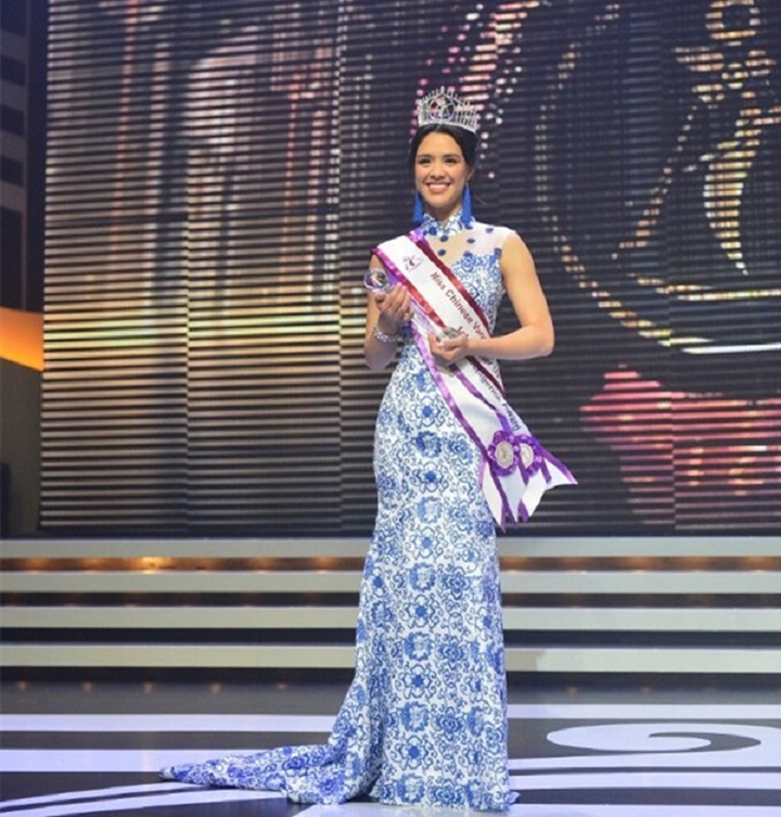 Con gái sao gốc Việt Chung Lệ Đề giành ngôi Á hậu - 1