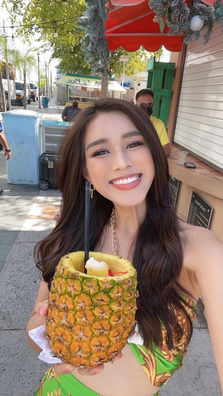 Đỗ Thị Hà bị 'soi' mặc váy 'đụng hàng' với Khánh Vân khi thi Miss World - 7