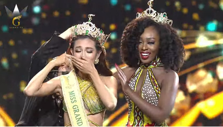 Thùy Tiên giành vương miện Miss Grand International 2021 - 1