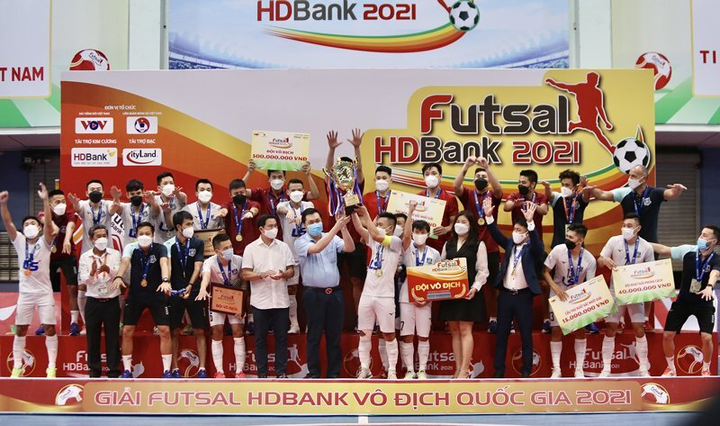 Bế mạc Futsal HDBank VĐQG 2021: Thái Sơn Nam nhận cú đúp danh hiệu - 1