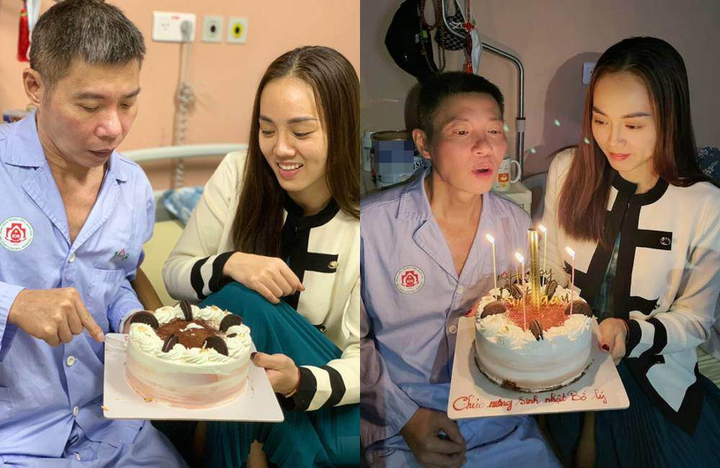 Vợ NSND Công Lý gọi chồng là 'em bé' 