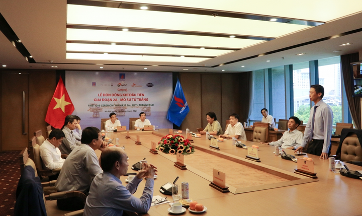 Petrovietnam tổ chức Lễ đón nhận dòng khí đầu tiên Giai đoạn 2A, mỏ Sư Tử Trắng - 3