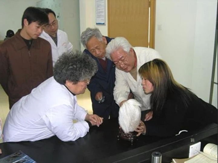 Kỳ dị hòn đá tự ‘mọc tóc’ bạc trắng, giật mình hơn khi biết có giá hàng tỷ đồng - 3