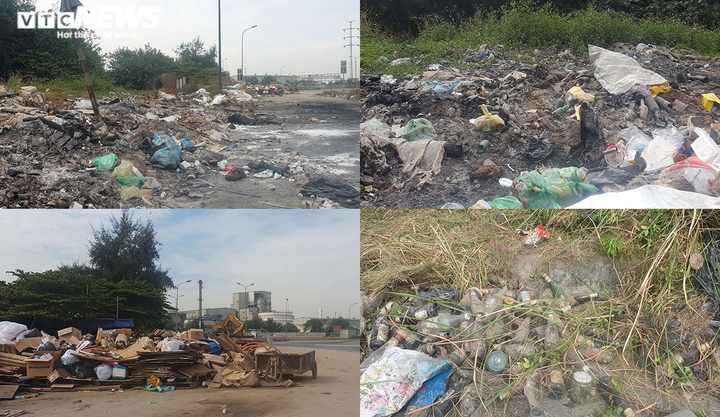 Ảnh: Hiểm họa trên tuyến đường qua khu công nghiệp lớn nhất Hải Phòng - 4