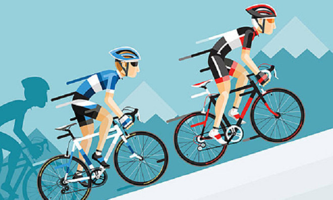 Cảnh sát hết hồn thấy xe đạp phóng 250 km/h - 1