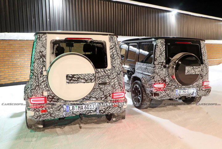 Mercedes-AMG G 63 mới lộ ảnh chạy thử - 4